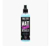 Muc-Off Matt Finish Detailer, 250ml - Premium Bike Protection Spray for MTB/Gravel/Road Bikes - Post-Wash Bike Protector for Matt and Satin Finishes, Blue