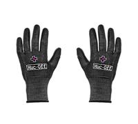 Muc-Off Mechanics Gloves, Large - Latex Free Gloves, Cut Resistant Work Gloves - Washable Safety Gloves for Bike, Motorcycle, Car Workshop, Black