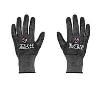 Muc-Off 153 Mechanics Gloves, Medium - Latex Free, Cut-Resistant Work Gloves For Bike And Motorcycle Maintenance - Machine Washable,Black