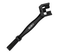 Muc-Off Motorcycle Chain Brush - Multi-Faceted Chain Cleaning Brush for Motorbikes - Ergonomically Shaped with Tough Nylon Bristles