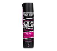 Muc-Off Off-Road All-Weather Chain Lube, 400ml | Ceramic Additive Chain Lubricant for Off-Road Motorcycles, Quads, and ATVs, Long-Distance, All-Weather Protection