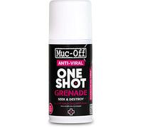 Muc-Off One Shot Anti-Viral Grenade, 150 Millilitres - Powerful Anti-Viral Spray For Sanitising Entire Rooms And Vehicles - Kills 99.999% Of Germs