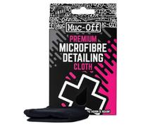 Muc Off Premium Helmet & Visor Microfibre Cloth - Travel Sized, Cleaning And Polishing Cloth - Ideal For Use On Delicate Finishes