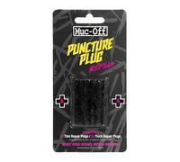 Muc-Off Puncture Plug Refills - Set Of 5 Thick And 5 Thin Puncture Plugs For Use With The Puncture Plug Repair Kit - Suitable For Tubeless Bike Tyres