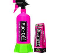 MUC OFF detergente punk powder bike cleaner 4 pezzi + bottiglia in alluminio