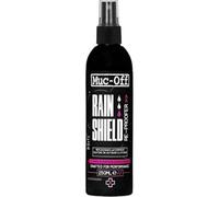 Muc-Off Rain Shield Re-Proofer, 250ml - Waterproofing Spray for Outdoor and Technical Clothing - DWR Reproofing Spray for Jackets and Coats, Black