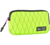Muc-Off Rainproof Essentials Case, Hi-Vis - Bike Phone Holder Bag, Cycling Wallet with Zipper - Bike Accessories for Storing Phone and Bike Tools