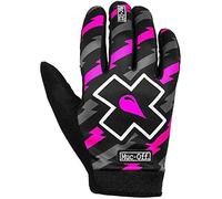 Muc Off Rider Gloves Bolt - Mountain Bike Cycling Gloves with Ultimate Grip and Microfibre Thumb - Flexible Breathable Bike Essentails for Men and Women - XS
