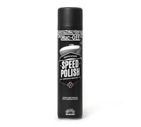 Muc-Off Speed Polish - All-In-One Motorcycle Polish and Wax Spray with Pure Carnauba - Hydrophobic Water Resistant Barrier - High Gloss Finish - 400ml