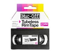 Muc Off Tubeless Rim Tape 10 M Pink 21 mm 21 mm Black