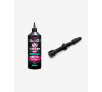 Muc-Off Tubeless Sealant + SpeedSix 50 mm 3-Hole Tubeless Valve