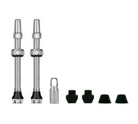 Muc Off - Tubeless Valve Kit V2 Universal For MTB & Road - Bicycle valve size 44 mm, grey