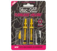 Muc Off - Tubeless Valve Kit V2 Universal For MTB & Road - Bicycle valve size 60 mm, gold