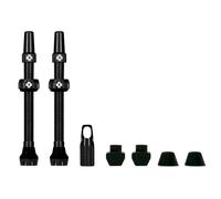 Muc Off - Tubeless Valve Kit V2 Universal For MTB & Road - Bicycle valve size 80 mm, black