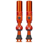 Muc Off - Tubeless Valves Big Bore Hybrid - Bicycle valve size 35 mm, orange