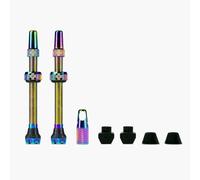 Muc Off Tubeless Presta Valves 2 Units Golden 60 mm 60 mm Iridescent