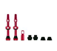 Muc Off Tubeless Presta Valves 2 Units Red 44 mm 44 mm Red