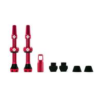 Muc Off Tubeless Presta Valves 2 Units Red 44 mm