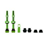Muc Off Tubeless Presta Valves 2 Units Green 44 mm 44 mm Green