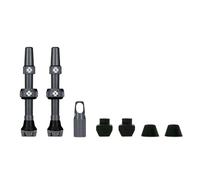 Muc Off V2 Tubeless Presta Valves 2 Units Grey 44 mm