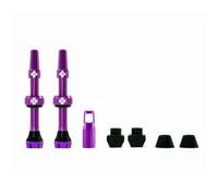 Muc Off Tubeless Presta Valves 2 Units Blue 44 mm 44 mm Purple
