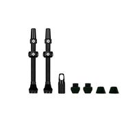 Muc Off Tubeless Presta Valves 2 Units Black 44 mm