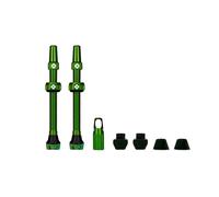 Muc Off Tubeless Presta Valves 2 Units Green 44 mm