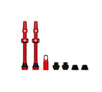 Muc Off Tubeless Presta Valves 2 Units Red 60 mm