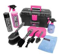 Muc-Off Ultimate Motorcycle Cleaning Kit - Motorbike Cleaning Kit, Motorbike Accessories for Cleaning - Includes Motorcycle Cleaner and Speed Polish