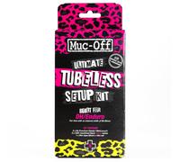 Muc-Off Ultimate Tubeless Set-Up Kit - Black / Road, Gravel & CX With Shallow Rims Kit