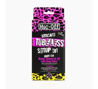 Muc-Off Ultimate Tubeless Setup Kit, DH/Plus - Tubeless Conversion Kit for Bike