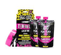 Muc Off Ultimate Tubeless Setup Kit Valves Road Gravel CX 19 - 21mm Rims- Black