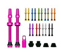 Muc Off Tubeless Presta Valves 2 Units Black 60 mm