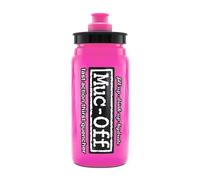 Muc Off Elite Fly Pink Water Bottle, 550ml - BPA Free Sports Water Bottle with Ergonomic Cap - Water Bottles for Cycling, Gym, Running, Football