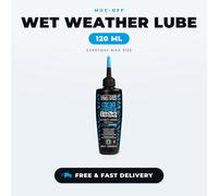 Muc-Off Biodegradable Wet Bike Chain Lube Wet-Weather Conditions 50ml-120ml