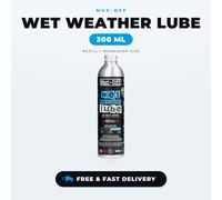 Muc-Off Wet Chain Lube 50ml-300ml Biodegradable Bike Oil MTB Road Fast Post UK