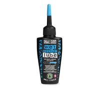 Muc-Off Wet Chain Lube, 50ml | Ultra Durable Biodegradable Bike Chain Oil, Repels Water for Wet and Muddy Rides, Silky Shifting for MTB, Road & Cyclocross