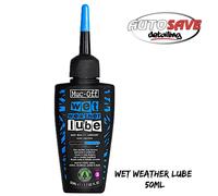 Muc-Off -Wet Weather Lube |50ml |Wax-Based Formula |Reduces Friction |X2 Bottles