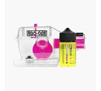 Muc-Off X-3 Dirty Chain Machine - Manual Chain Cleaning Tool with 75ml Biodegradable Drivetrain Cleaner - 120 Contact Points for Deep Clean