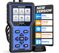 mucar CDL50 OBD2 Code Reader, Check Engine Light 10 OBD2 Functions, Car Fault Diagnostic Tool for Vehicle Performance Test, EVAP Smog OBD2 Diagnostic Tool