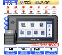 MUCAR VO6 OBD2 Scanner Professional Full System Diagnostic Tool Car Code Reader 28 Reset Lifetime Free Upgrade for All Cars MUCAR VO6