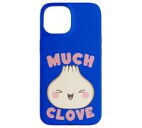 Much Clove Cute Garlic Pun Happy Food Lover Case for iPhone 15