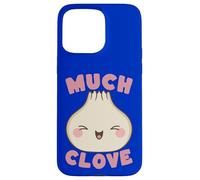 Much Clove Cute Garlic Pun Happy Food Lover Case for iPhone 15 Pro Max