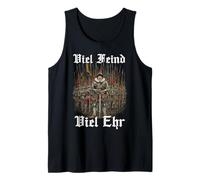 Much Enemy Much Honor Fundsberg Landsknecht Double Mercenary Tank Top
