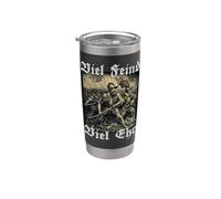 Much Enemy Much Honor Georg von Frundsberg Landsknechts Stainless Steel Insulated Tumbler
