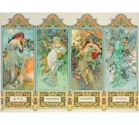Mucha Alfons: Four Seasons