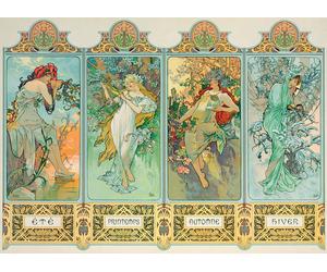 Mucha Alfons: Four Seasons