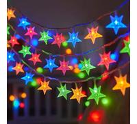 MUCHER String Lights Star Fairy Lights with 6M 40 LED Decorative Lighting for Anywhere (Multicolor)