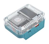 MuchLuckystar 140W PD3.1 Fast Charger for Bosch 18V Lithium Battery, USB-C QC3.0 Dual Port Adapter with Digital Display, Teal