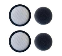 MuchLuckystar 2-Pack HEPA Filter with Sponge Compatible with for eureka BR7 BR8 Cordless Vacuum Cleaner, Washable Replacement Parts for Pet Hair Dander